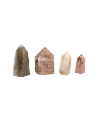 Points de quartz rutile