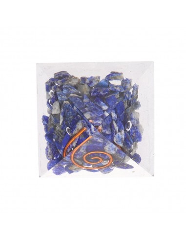 Pyramide en résine Lapis Lazuli avec...