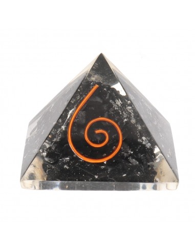 Pyramide de Shungite en résine avec...
