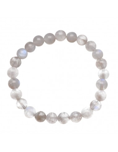 Bracelet en pierre de lune 8mm