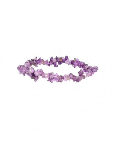 Pulsera Chip Pequeña de Amatista
