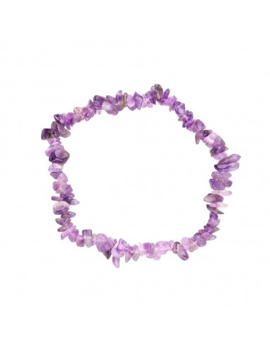 Small Amethyst Chip Bracelet