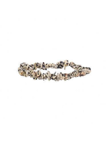 Pulsera Chip Pequeña de Jaspe Dálmata