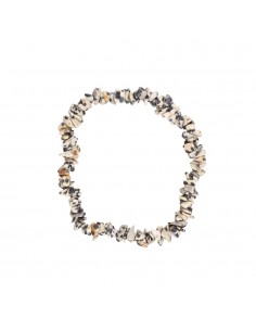 Bracelet en jaspe Dalmata à... 2