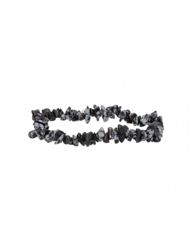 Bracelet en obsidienne du Nevada avec...