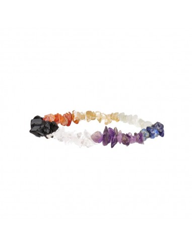 Pulseira de 7 chakras com chip pequeno
