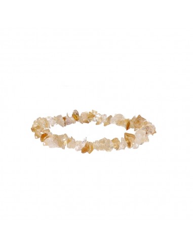 Small Citrine Chip Bracelet