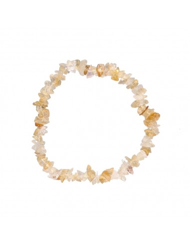 Pulsera Chip Pequeña de Citrino