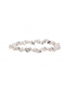 Bracelet en chips de Howlite
