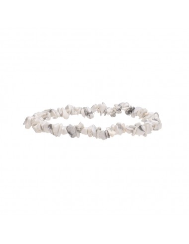 Bracelet en chips de Howlite