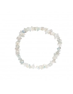 Small Aquamarine Chip Bracelet 2