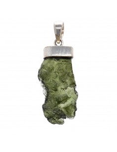 Pendentif Moldavite en...