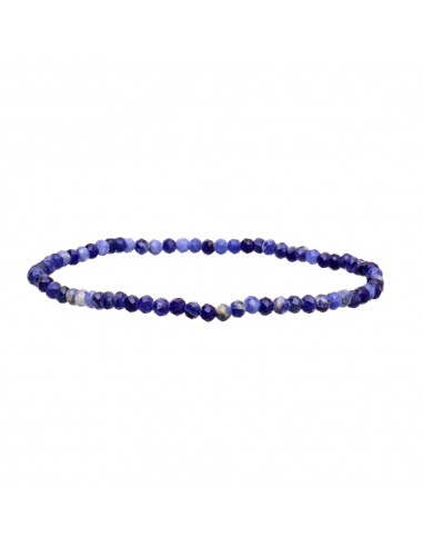 Sodalite Faceted Bracelet 3mm