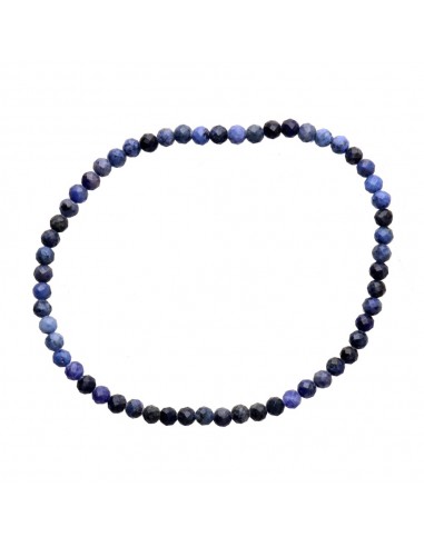 Bracelet à facettes en dumorterite 3mm