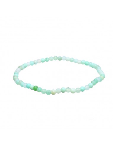 Bracelet de chrysoprase à facettes 3mm