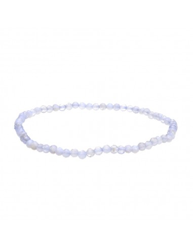 Pulsera Facetada de Calcedonia 3mm