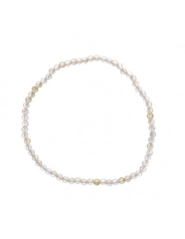 Bracelet à facettes en citrine 3mm