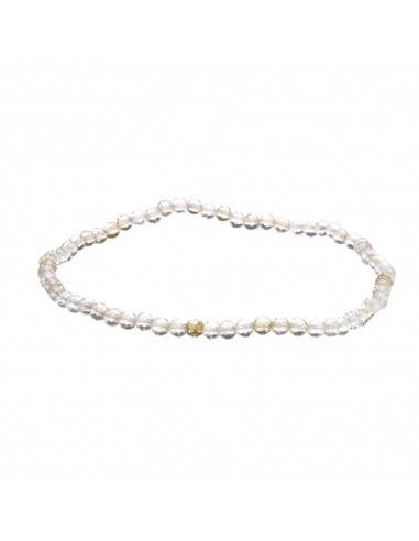 Citrine Faceted Bracelet 3mm