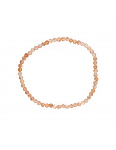 Pulseira Facetada Sunstone 4mm 2