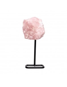Peana Mini de Cuarzo Rosa