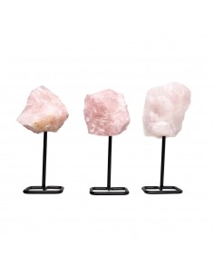 Mini suporte de quartzo rosa 2