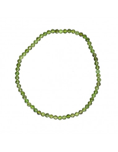 Pulsera Facetada de Diópsido 3mm