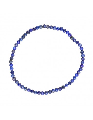Pulsera Facetada de Lapislázuli 3mm