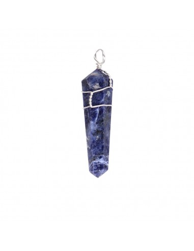 Silver Plated Sodalite Biterminate...