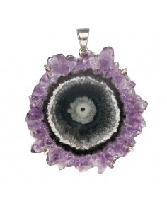 Pendentif Améthyste en...