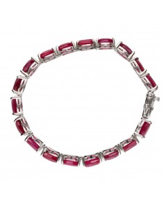 Faceted Ruby Bracelet in... 2