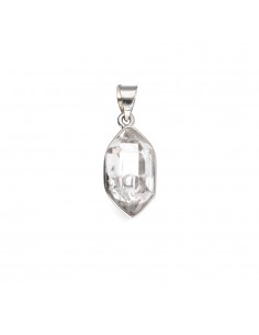 Pendentif Herkimer Quartz...