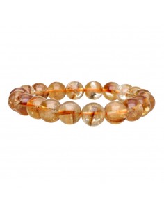 Pulseira de citrinos 10mm