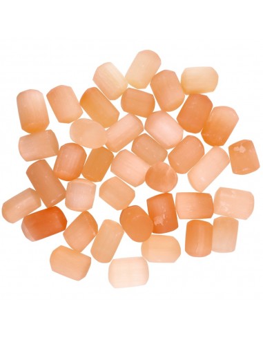 Rodados de Selenita Naranja