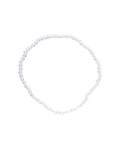 Bracelet d'opaline à facettes 3mm