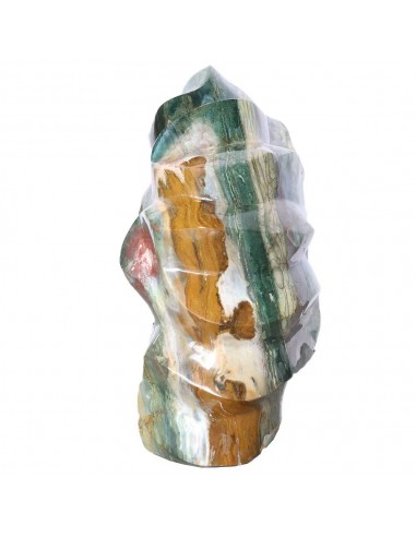 Jaspe Océan Géant Figure Polie FPJ1