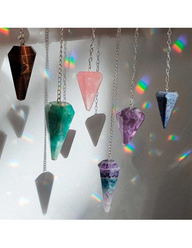 Tiger Eye Faceted Pendulum (FAC4)