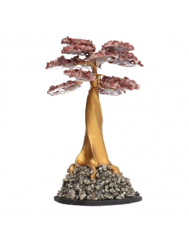 Mini arbre avec base en pyrite