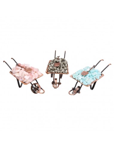 Pink Opal Wheelbarrow