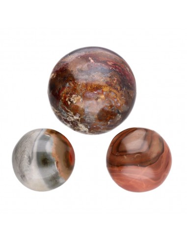 Esferas de Jaspe Policromo