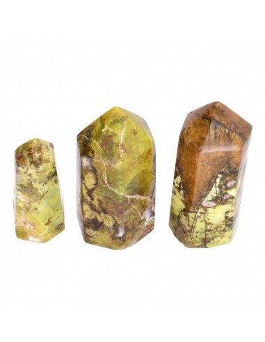 Pointes de serpentin polies