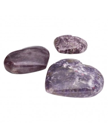 Lepidolite Mica Hearts