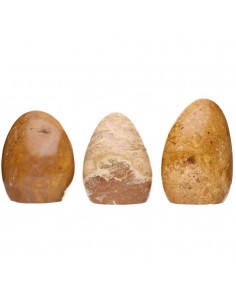 Formes de Jaspe brun poli