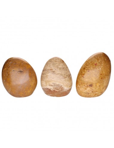 Formas Pulidas de Jaspe Marrón