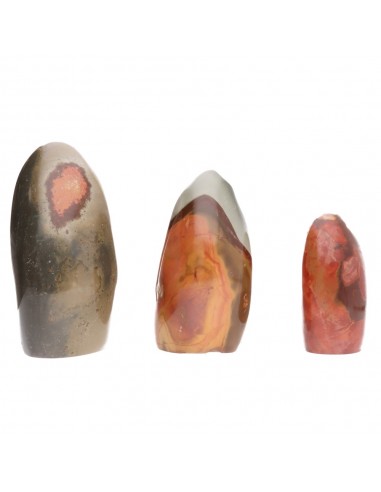 Polished Polychrome Jasper Shapes