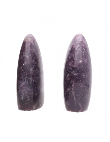 Formes polies de mica lépidolite