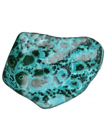 Pièce de chrysocolle polie (CR3)