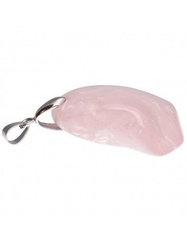 Pingente Cabochão de Quartzo Rosa...
