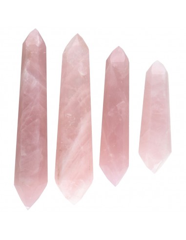 Le quartz rose biterminé