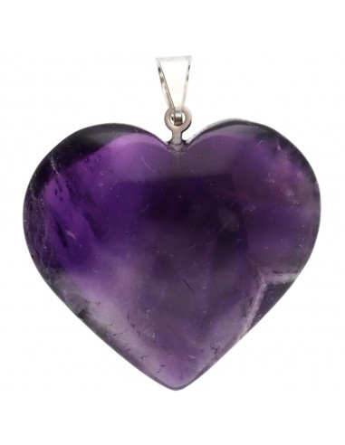 Amethyst Heart Pendant