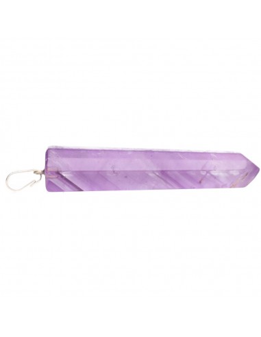 Amethyst Polished Tip Pendant